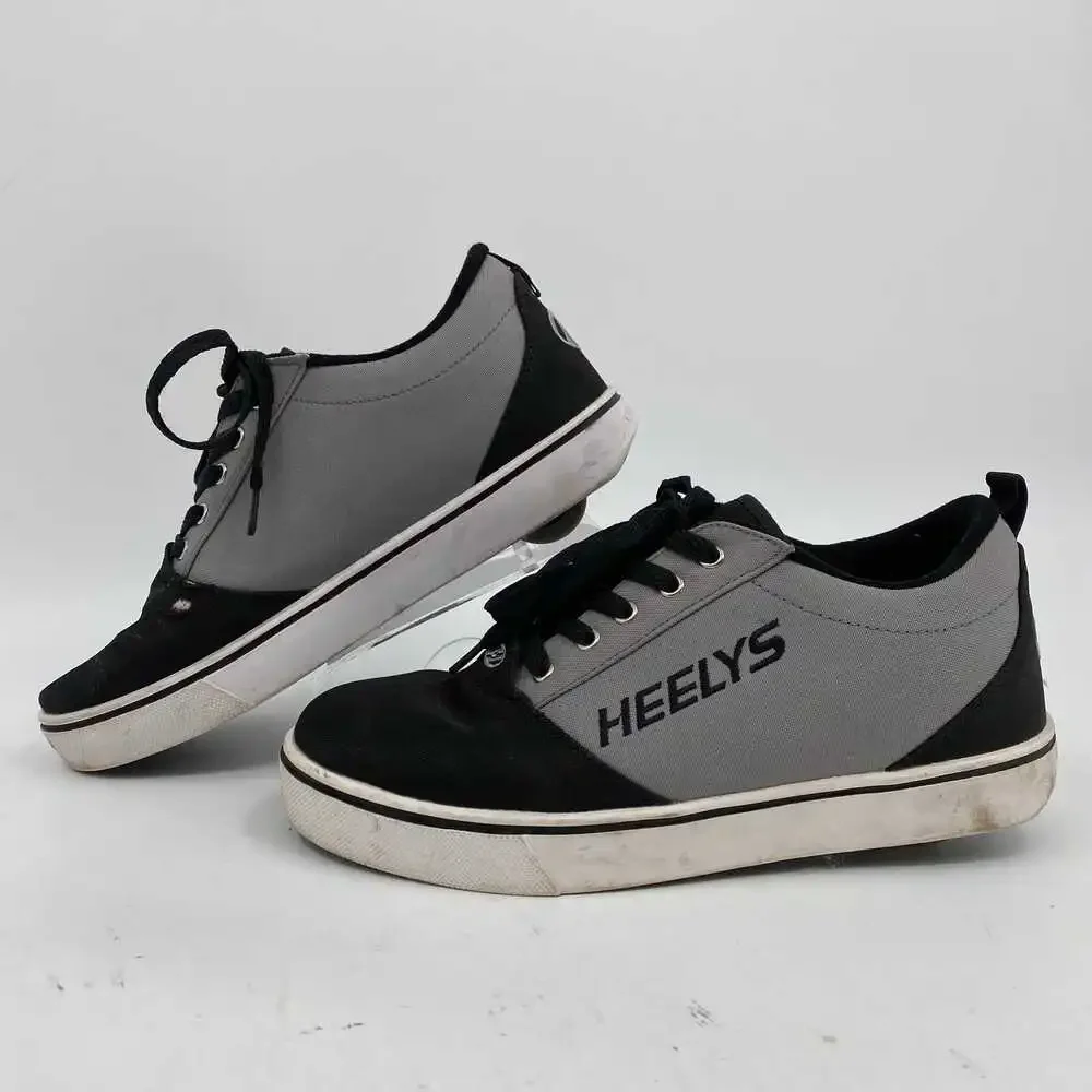 Heelys Gray Black Wheeled Sneakers | Size 9 Men's Athletic Footwear